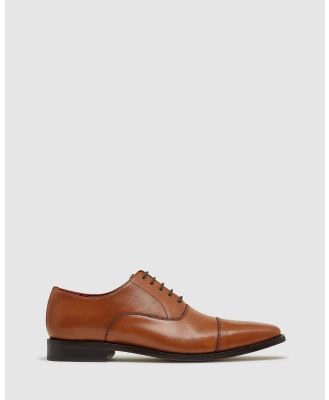 Oxford - Christopher Goodyear Welted Shoes - Dress Shoes (Brown) Christopher Goodyear Welted Shoes