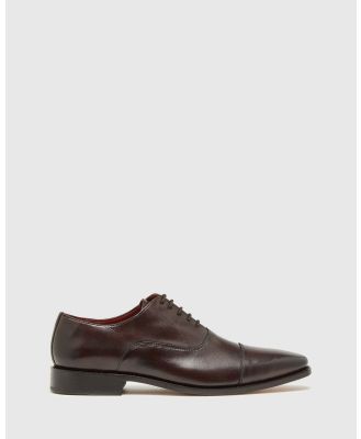 Oxford - Christopher Goodyear Welted Shoes - Dress Shoes (Brown Dark) Christopher Goodyear Welted Shoes
