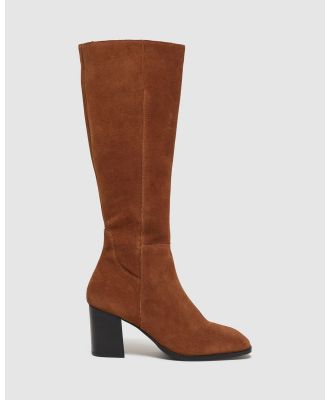 Oxford - Dion Knee Boot - Knee-High Boots (Brown Medium) Dion Knee Boot