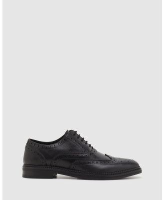 Oxford - Fenwick Oxford Brogue - Dress Shoes (Black) Fenwick Oxford Brogue
