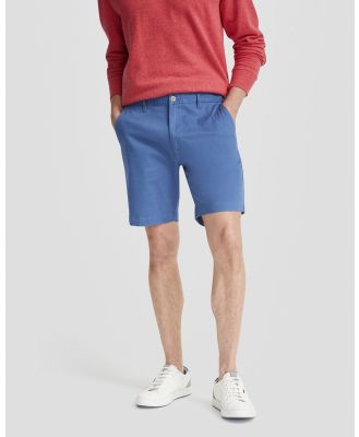 Oxford - Henry Organic Cotton Chino Shorts - Chino Shorts (Blue Medium) Henry Organic Cotton Chino Shorts
