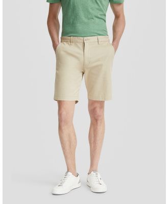 Oxford - Henry Organic Cotton Chino Shorts - Chino Shorts (Brown Light) Henry Organic Cotton Chino Shorts