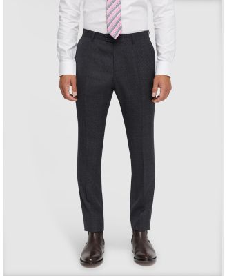 Oxford - Hopkins Wool Suit Trousers - Suits & Blazers (Grey Dark) Hopkins Wool Suit Trousers