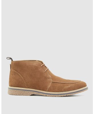 Oxford - Jacob Suede Desert Boot - Boots (Brown Light) Jacob Suede Desert Boot