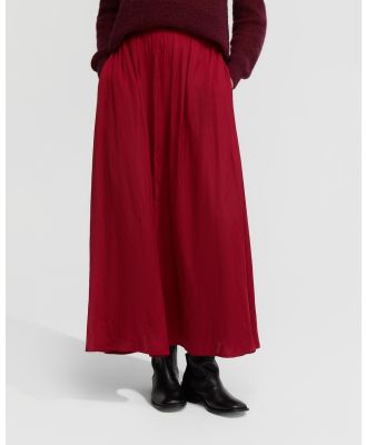 Oxford - Lana Skirt - Skirts (Red Medium) Lana Skirt