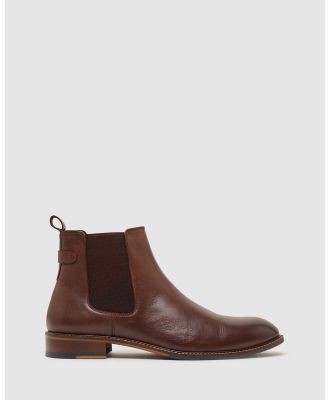 Oxford - New Silas Chelsea Boots - Boots (Brown Dark) New Silas Chelsea Boots