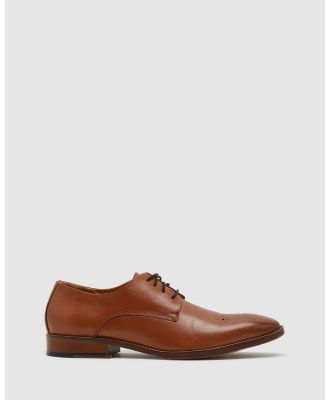 Oxford - Olivier Leather Derby Shoe - Dress Shoes (Brown Medium) Olivier Leather Derby Shoe