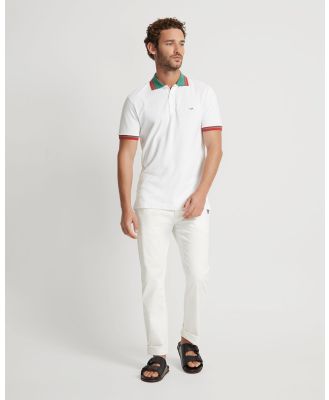 Oxford - Otto Organic Cotton Polo - Shirts & Polos (White) Otto Organic Cotton Polo