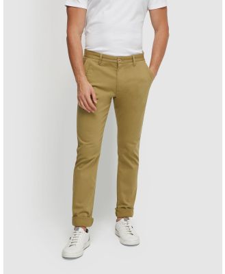 Oxford - Stretch Skinny Fit Chino - Jeans (Green Light) Stretch Skinny Fit Chino