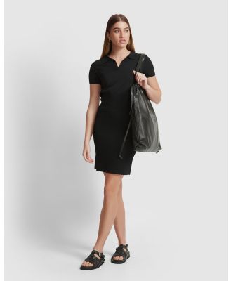 Oxford - Vivian Knitted Skirt - Skirts (Black) Vivian Knitted Skirt