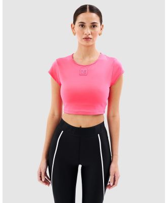 P.E Nation - Verbena Tee - Crop Tops (Diva Pink) Verbena Tee