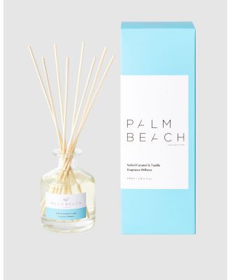 Palm Beach Collection - Salted Caramel & Vanilla 250ml Fragrance Diffuser - Home Fragrance (Blue) Salted Caramel & Vanilla 250ml Fragrance Diffuser