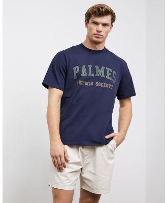 Palmes - Ivan T Shirt - T-Shirts & Singlets (Navy) Ivan T-Shirt