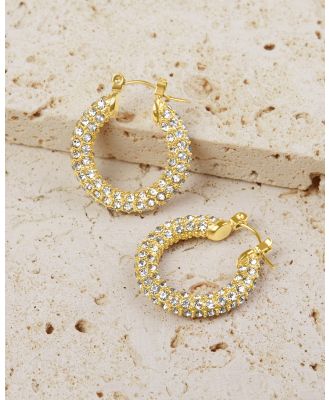 Pastiche - Flicker Hoops - Jewellery (Gold) Flicker Hoops