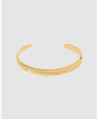 Pastiche - Palm Shadow Cuff - Jewellery (Gold) Palm Shadow Cuff