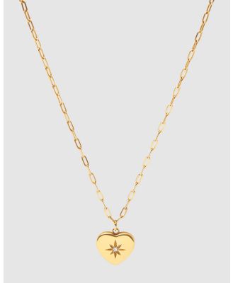 Pastiche - Skip a Beat Necklace - Jewellery (Gold) Skip a Beat Necklace