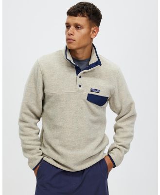 Patagonia - LW Synch Snap T Fleece Pullover   Men's - Sweats & Hoodies (Oatmeal Heather) LW Synch Snap-T Fleece Pullover - Men's