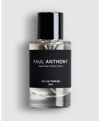 Paul Anthony - Dark Rose & Warm Wood Eau De Parfum - Fragrance (Clear) Dark Rose & Warm Wood Eau De Parfum