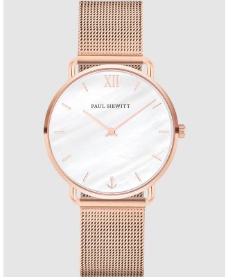 Paul Hewitt - Miss Ocean Pearl Watch - Watches (Rose Gold) Miss Ocean Pearl Watch