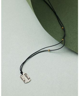 Paul Smith - Single Tag Necklace - Jewellery (Metallics) Single Tag Necklace