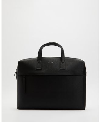 Paul Smith - Slim Folio Bag - Bags (Black) Slim Folio Bag