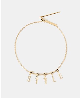 PDPAOLA - Charm Bracelet STYLE - Jewellery (Gold) Charm Bracelet STYLE