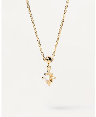 PDPAOLA - Charm Necklace Northern Star Charm - Jewellery (Gold) Charm Necklace Northern Star Charm