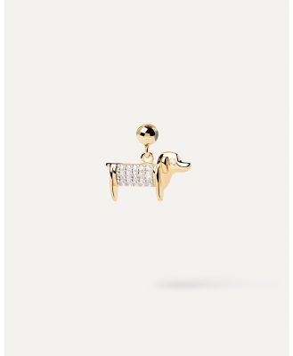 PDPAOLA - Dog Charm Pendant - Jewellery (Gold) Dog Charm Pendant