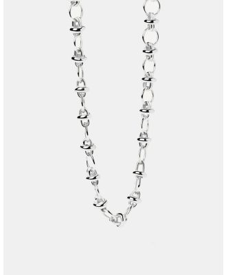 PDPAOLA - Meraki Silver Chain Necklace - Jewellery (Silver) Meraki Silver Chain Necklace