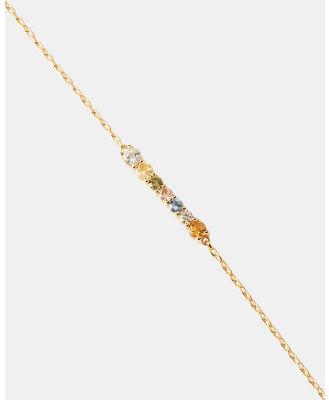 PDPAOLA - Rainbow Bracelet - Jewellery (Gold) Rainbow Bracelet