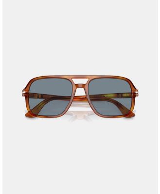 Persol - 0PO3328S - Sunglasses (Brown) 0PO3328S