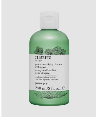 Philosophy - Nature In A Jar Gentle Detoxifying Cleanser with Agave 240mL - Skincare (N/A) Nature In A Jar Gentle Detoxifying Cleanser with Agave 240mL