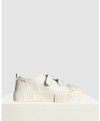 Piccolini - Limited Edition Low Top Apple Leather - Sneakers (Off White) Limited Edition Low Top Apple Leather