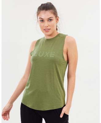 Pilot Athletic - Harkness Luxe Muscle Tee - T-Shirts & Singlets (Army Green ) Harkness Luxe Muscle Tee
