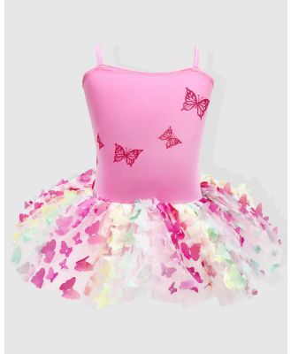 Pink Poppy - Rainbow Butterfly Princess Multi layered Tutu - Dresses (Pink Rainbow) Rainbow Butterfly Princess Multi-layered Tutu