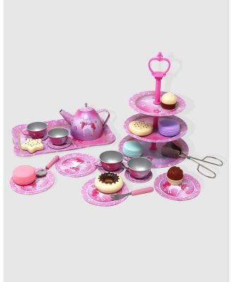 Pink Poppy - Unicorn Princess High Tea Set - Novelty Gifts (Pink) Unicorn Princess High Tea Set