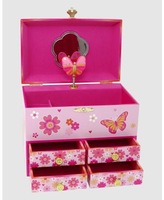 Pink Poppy - Vibrant Vacation Medium Musical Jewellery Box - All toys (Blue) Vibrant Vacation Medium Musical Jewellery Box