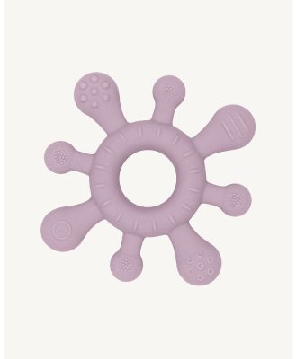 Playground by Living Textiles - Silicone Splash Teether   Dusty Mauve - Teethers & Comforters (multi) Silicone Splash Teether - Dusty Mauve