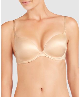 Pleasure State - My Fit Smooth Push Up Plunge Bra - Push Up Bras (Frappe) My Fit Smooth Push-Up Plunge Bra