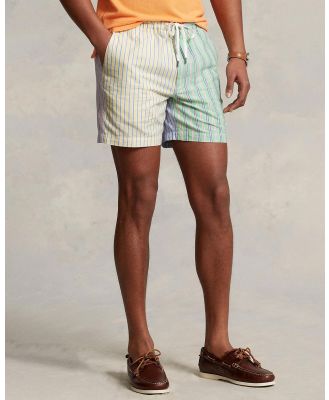 Polo Ralph Lauren - 6 Inch Polo Prepster Oxford Shorts - Clothing (Colourblock) 6-Inch Polo Prepster Oxford Shorts