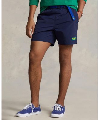 Polo Ralph Lauren - 6 Inch Water Resistant Polo Beach Shorts - Shorts (Newport Navy) 6-Inch Water-Resistant Polo Beach Shorts