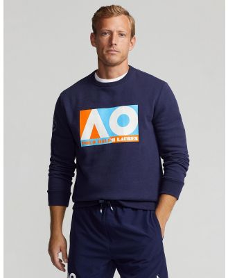 Polo Ralph Lauren - Australian Open Fleece Sweatshirt - Sweats (French Navy) Australian Open Fleece Sweatshirt