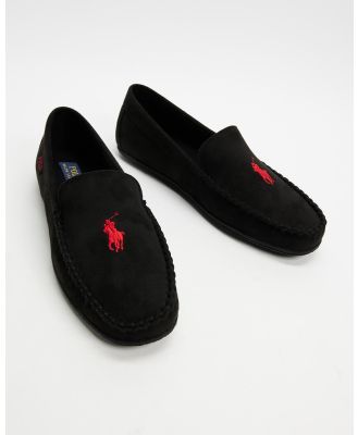 Polo Ralph Lauren - Collins Slippers  Men's - Slippers & Accessories (Black) Collins Slippers- Men's
