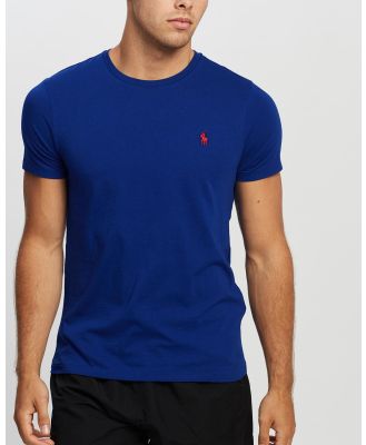 Polo Ralph Lauren - Custom Slim Fit Short Sleeve T Shirt   Exclusives - T-Shirts & Singlets (Heritage Royal) Custom Slim Fit Short Sleeve T-Shirt - Exclusives