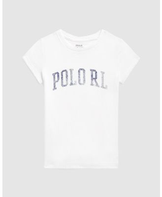 Polo Ralph Lauren - Logo Cotton Jersey Tee - T-Shirts & Singlets (Deckwash White) Logo Cotton Jersey Tee
