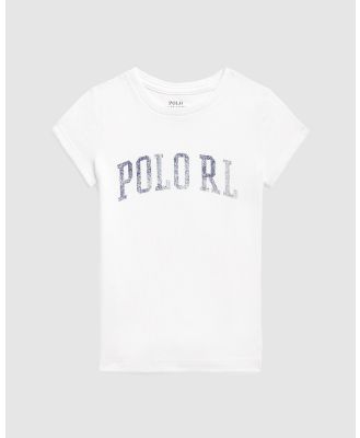 Polo Ralph Lauren - Logo Cotton Jersey Tee   THE ICONIC EXCLUSIVE   Kids - T-Shirts (Deckwash White) Logo Cotton Jersey Tee - THE ICONIC EXCLUSIVE - Kids