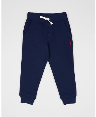 Polo Ralph Lauren - Plain Joggers   Toddler - Sweatpants (Cruise Navy) Plain Joggers - Toddler