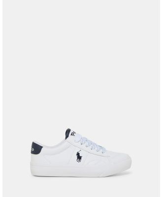 Polo Ralph Lauren - Ryley Youth - Sneakers (White/Navy) Ryley Youth