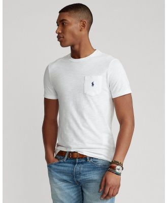 Polo Ralph Lauren - Short Sleeve T Shirt - T-Shirts & Singlets (White) Short Sleeve T-Shirt