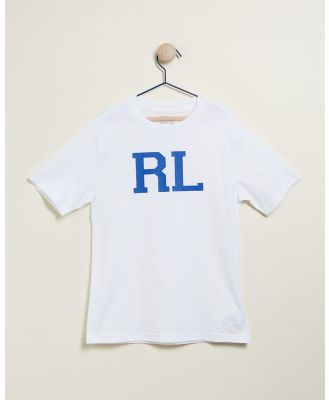 Polo Ralph Lauren - SS Knit T Shirt   Teens - T-Shirts & Singlets (White) SS Knit T-Shirt - Teens